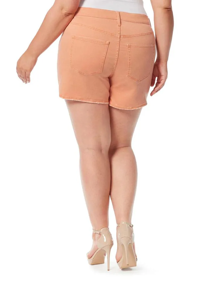 Women Jessica Simpson Bottoms Infinite High Waist Short In Brandied Melon