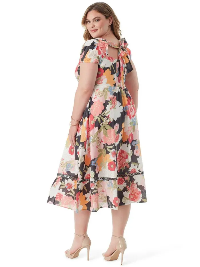Women Jessica Simpson Dresses Leighten Dress In Blooms In The Bay