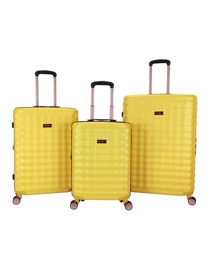 Women Jessica Simpson Luggage Vibrance Luggage Collection In Yellow