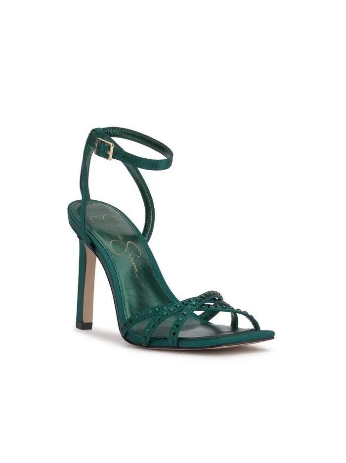 Women Jessica Simpson Sandals Leonah High Heel Sandal In Evergreen
