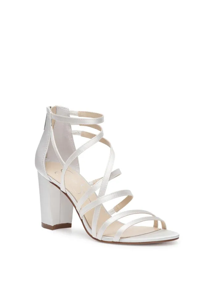 Women Jessica Simpson Sandals Stassey Sandal In White
