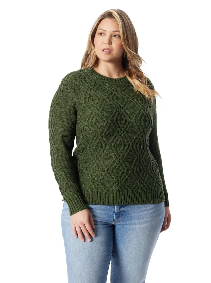 Women Jessica Simpson Tops and Tees Ayaan Sweater In Black Forest