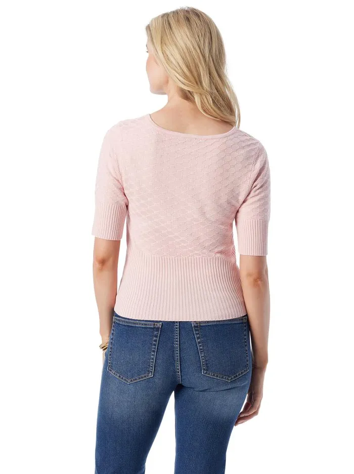 Women Jessica Simpson Tops and Tees Imani Top In Silver Pink