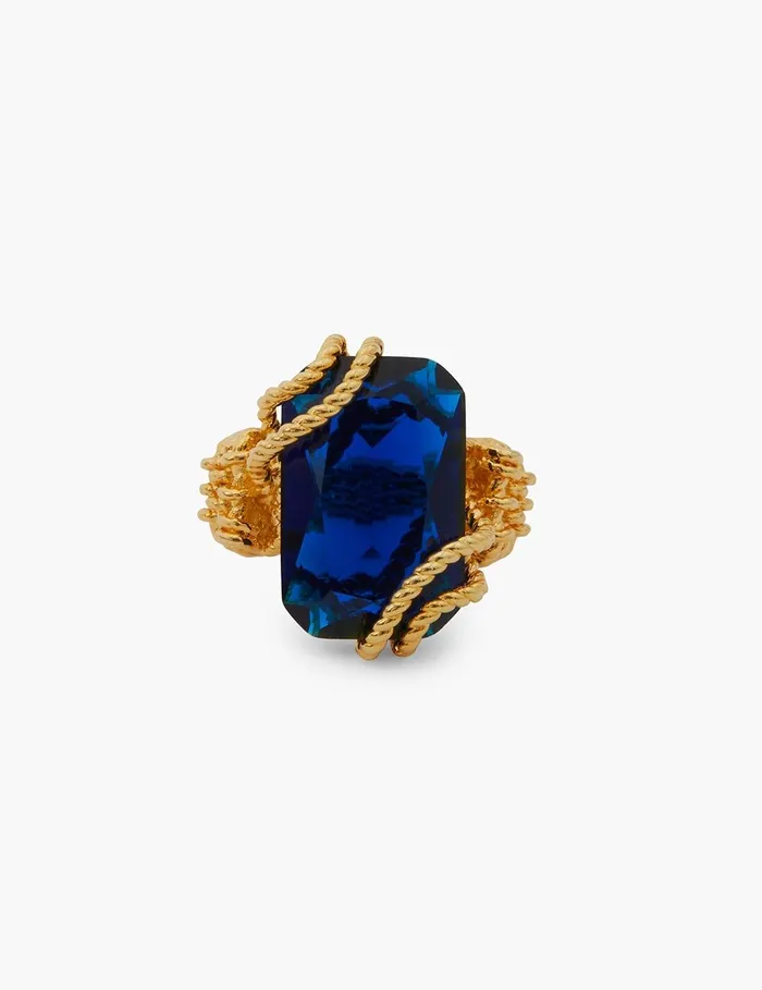 Women Jewellery Zimmermann Bloom Ring Goldsapphire
