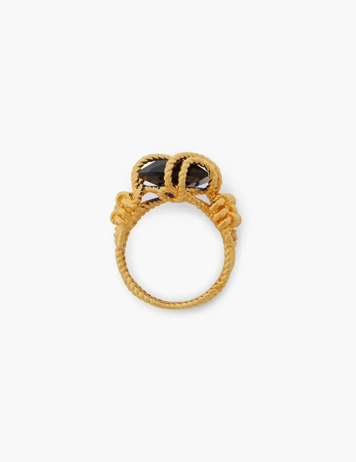 Women Jewellery Zimmermann Bloom Ring Goldsapphire