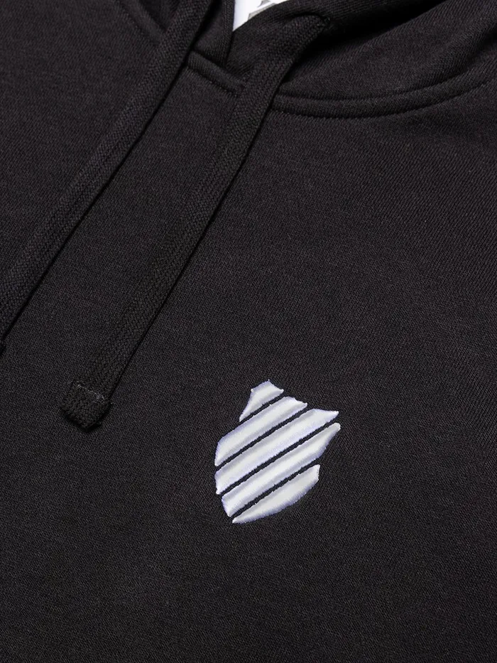 Women KSwiss Tennis and Pickleball HERITAGE HOODIE Black