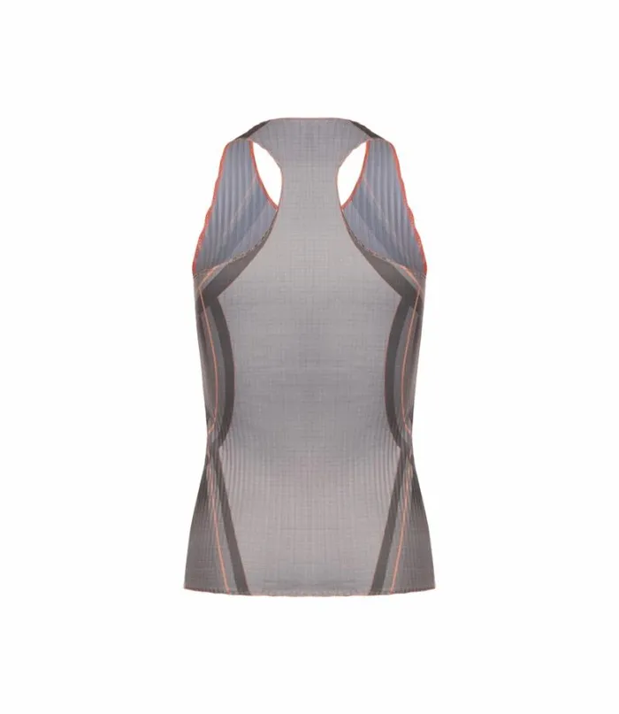 Women KSwiss Tennis and Pickleball SCULPT PLEATED TANK Asphalt