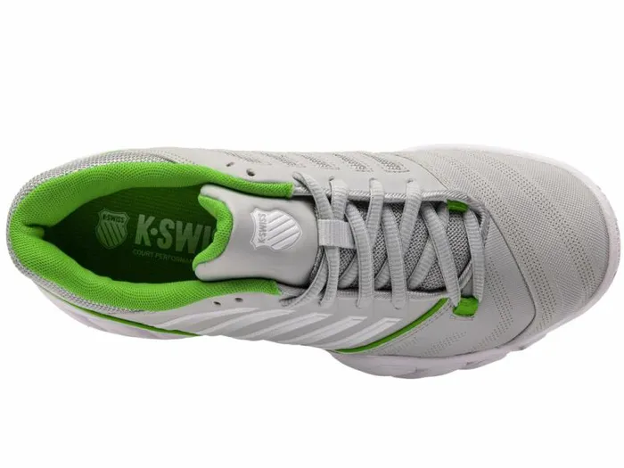 Women KSwiss Tennis BIGSHOT LIGHT 4 OMNI Gray Violetwhitelime Green