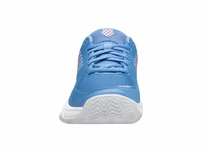 Women KSwiss Tennis HYPERCOURT EXPRESS 2 CLAY Silver Lake Bluewhiteorchid Pink