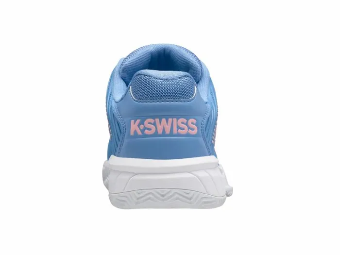 Women KSwiss Tennis HYPERCOURT EXPRESS 2 CLAY Silver Lake Bluewhiteorchid Pink