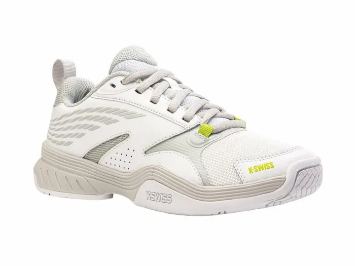 Women KSwiss Tennis SPEEDEX Whitegray Violetlime Green