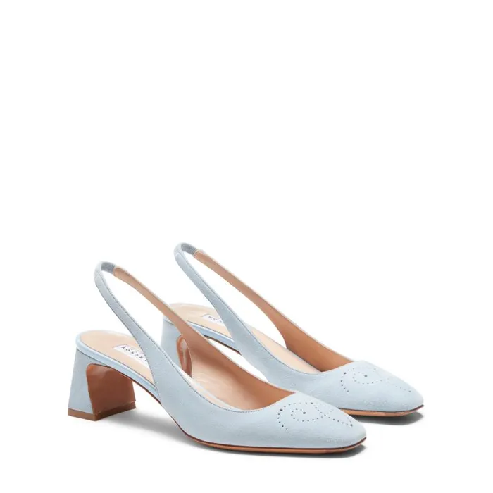 Women Leather Pumps Aquamarine Fratelli Rossetti Dcollet