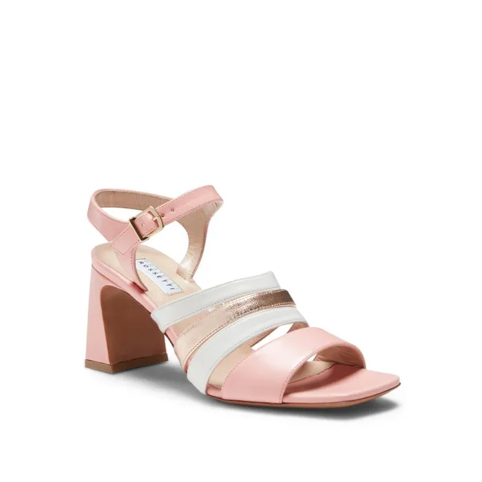 Women Leather Sandal Baby Pink Fratelli Rossetti Sandals