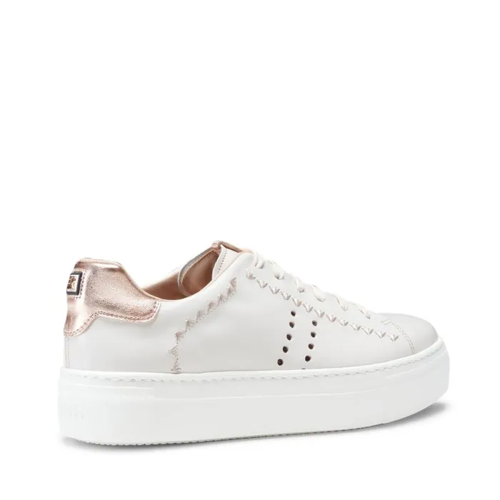 Women Leather Sneakers Milk White Fratelli Rossetti Sneakers Women Leather Sneakers Milk White Fratelli Rossetti Sneakers
