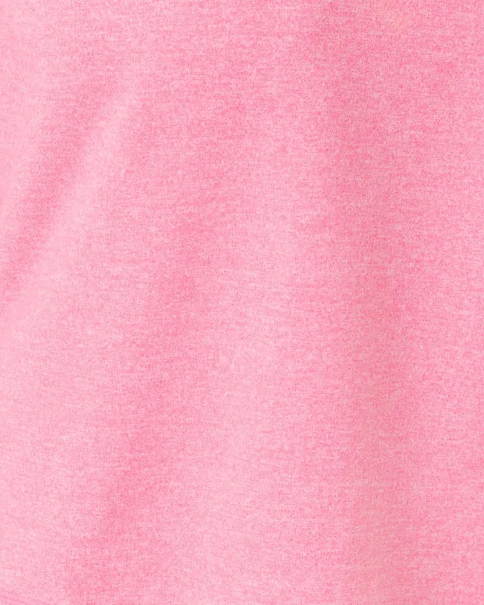Women Lilly Pulitzer Tops UPF 50 Asena Hoodie Heathered Confetti Pink