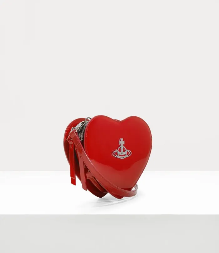 Women Louise Heart Crossbody Red Vivienne Westwood Crossbody Bags Women Louise Heart Crossbody Red Vivienne Westwood Crossbody Bags