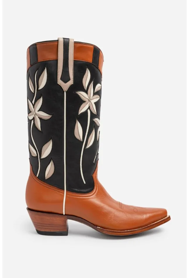Women Malibu Garden Cowboy Boot Multi Johnny Was Shoes