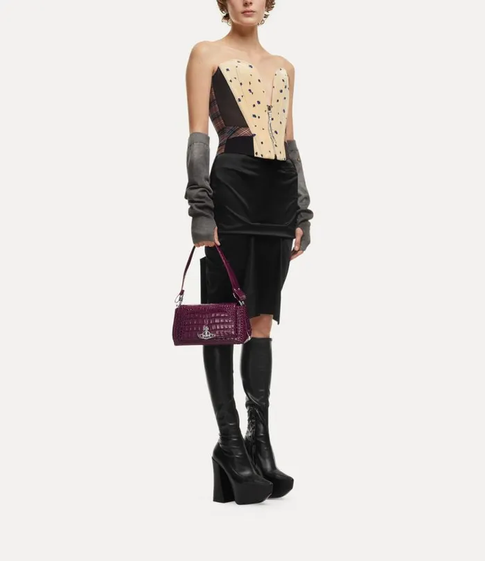 Women Medium Hazel Handbag Purple Vivienne Westwood The Hazel Women Medium Hazel Handbag Purple Vivienne Westwood The Hazel