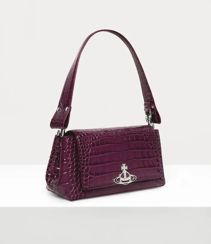 Women Medium Hazel Handbag Purple Vivienne Westwood The Hazel Women Medium Hazel Handbag Purple Vivienne Westwood The Hazel