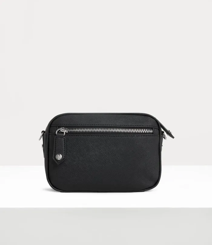 WomenMen Anna Camera Bag Black Vivienne Westwood Crossbody Bags WomenMen Anna Camera Bag Black Vivienne Westwood Crossbody Bags