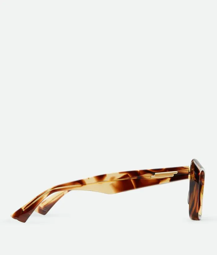 WomenMen Bottega Veneta Sunglasses Classic Cat Eye Sunglasses Havanabrown