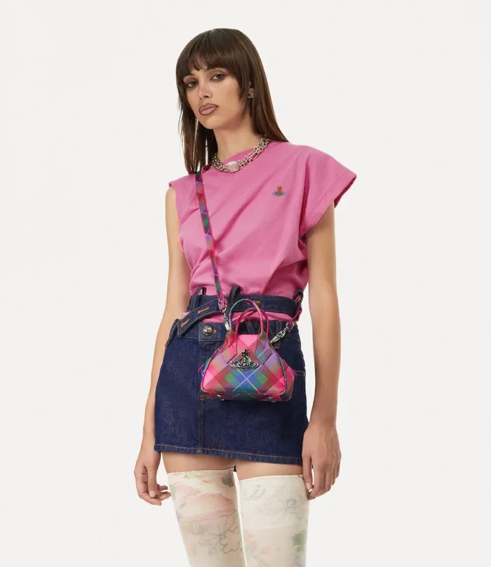 Women Mini Yasmine Bag Candytartan Vivienne Westwood Handbags