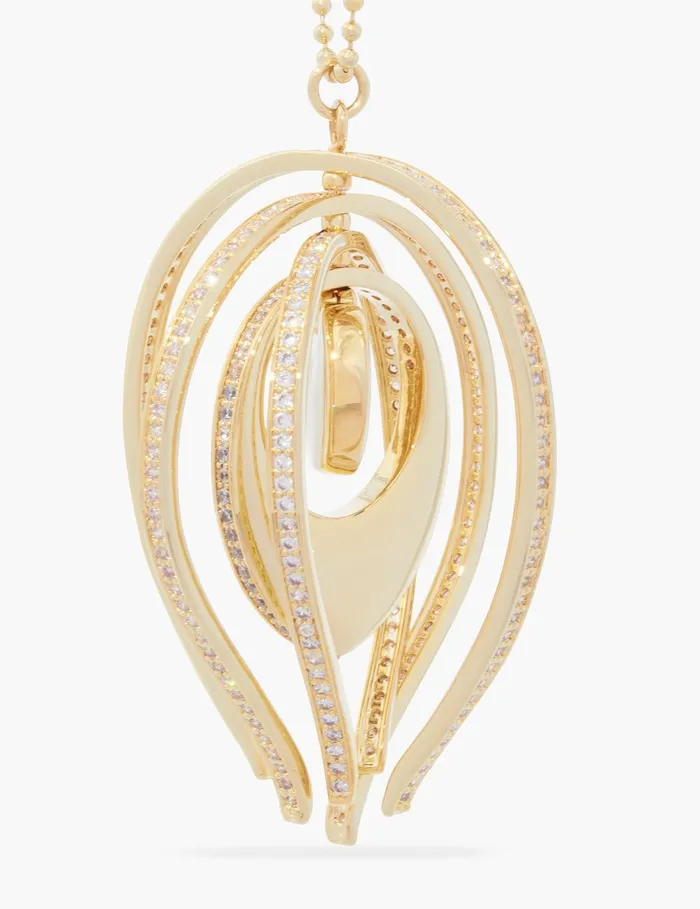 Women Necklaces Zimmermann Muse Pendant Gold