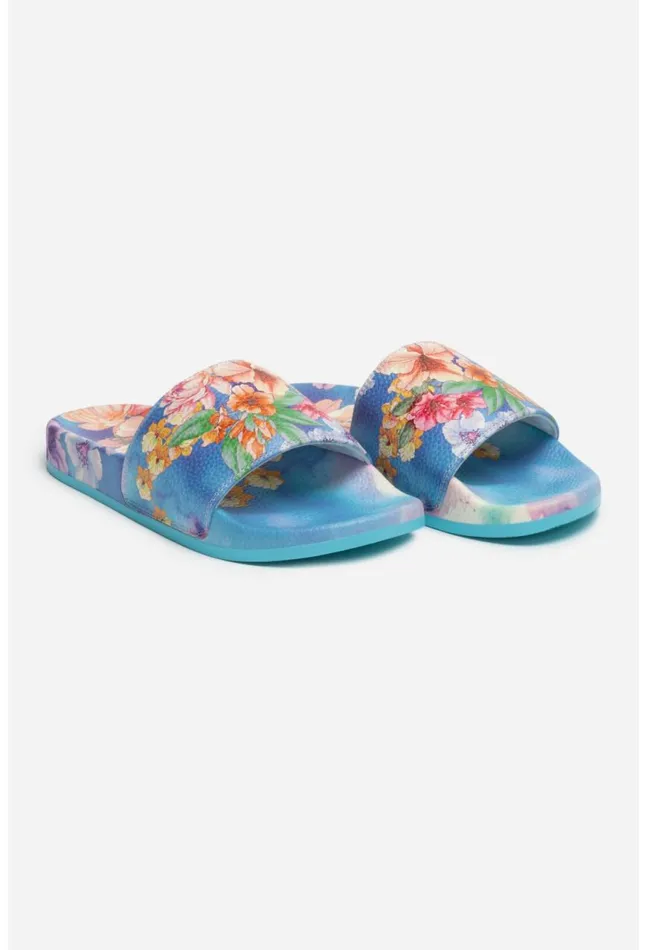 Women Ojai Sandal 8211 Blue Blue Johnny Was Shoes