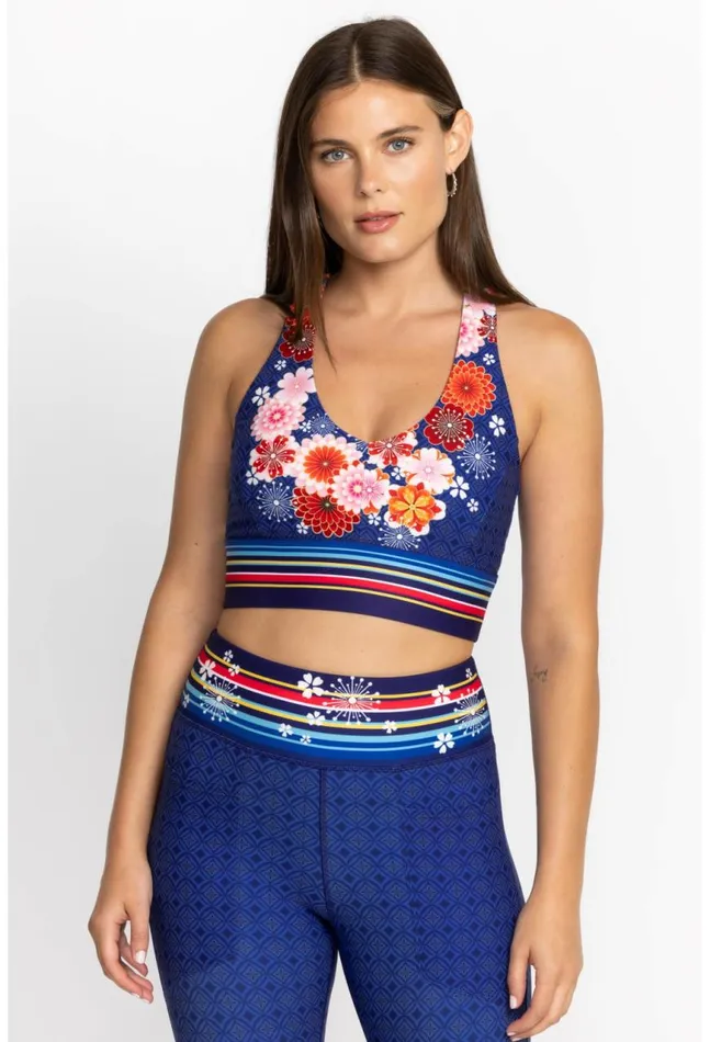 Women Pajaro VFront Sports Bra Pajaro Johnny Was Active