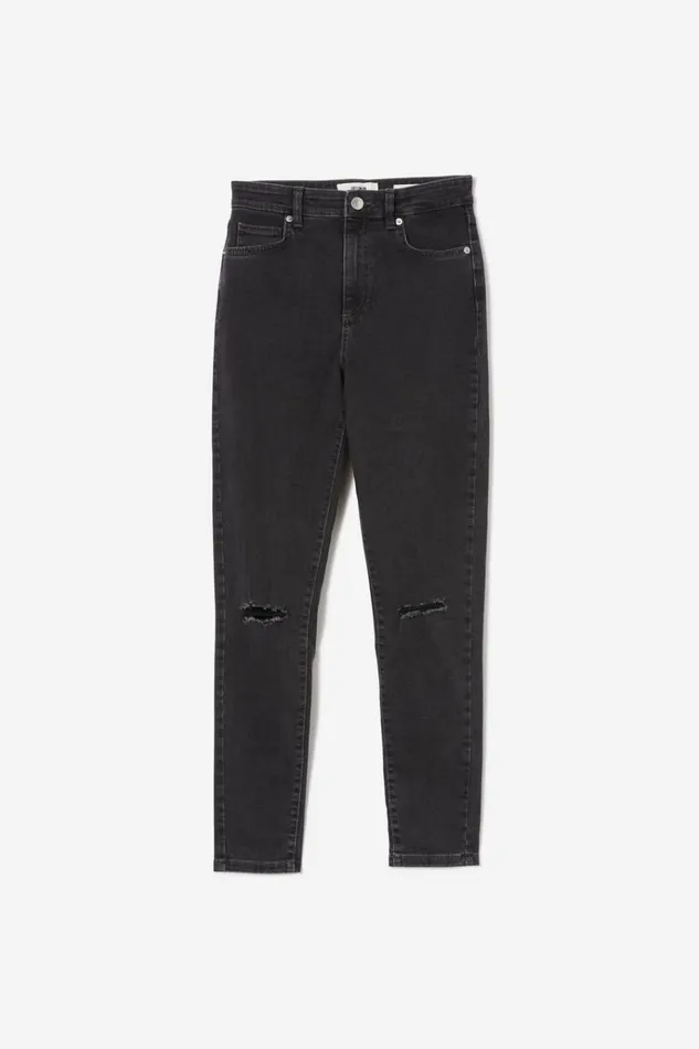 Women Pants Cotton On High Rise Skinny Jean Graphite Black Rip Women Pants Cotton On High Rise Skinny Jean Graphite Black Rip
