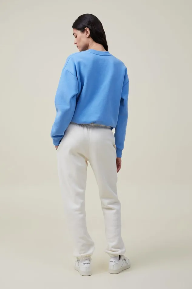 Women Pants Cotton On Plush Essential Gym Sweatpant Coconut Milk Women Pants Cotton On Plush Essential Gym Sweatpant Coconut Milk