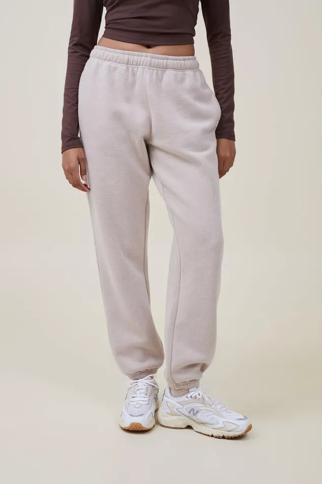 Women Pants Cotton On Plush Essential Gym Sweatpant Sesame Marle Women Pants Cotton On Plush Essential Gym Sweatpant Sesame Marle