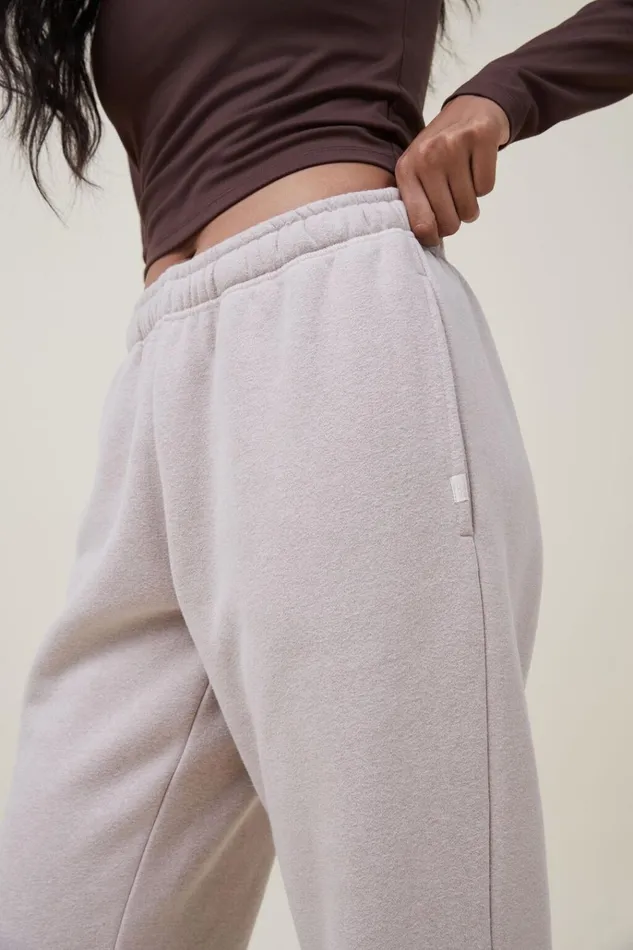 Women Pants Cotton On Plush Essential Gym Sweatpant Sesame Marle Women Pants Cotton On Plush Essential Gym Sweatpant Sesame Marle