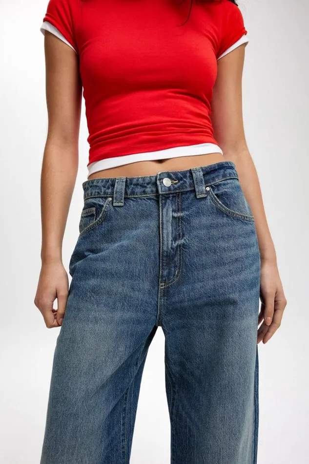 Women Pants Cotton On Super Baggy Jean Blue Dusk Women Pants Cotton On Super Baggy Jean Blue Dusk