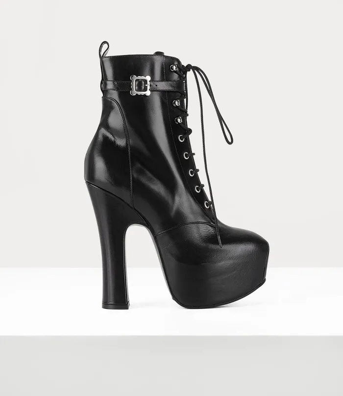 Women Pleasure Boot Black Vivienne Westwood Boots