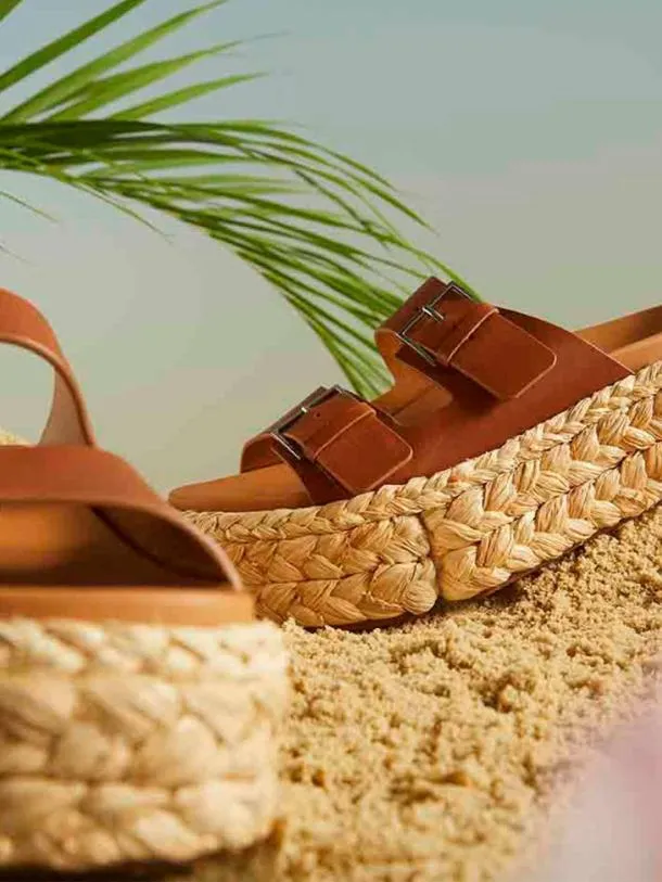 Women QIANA Brown Clergerie Mules
