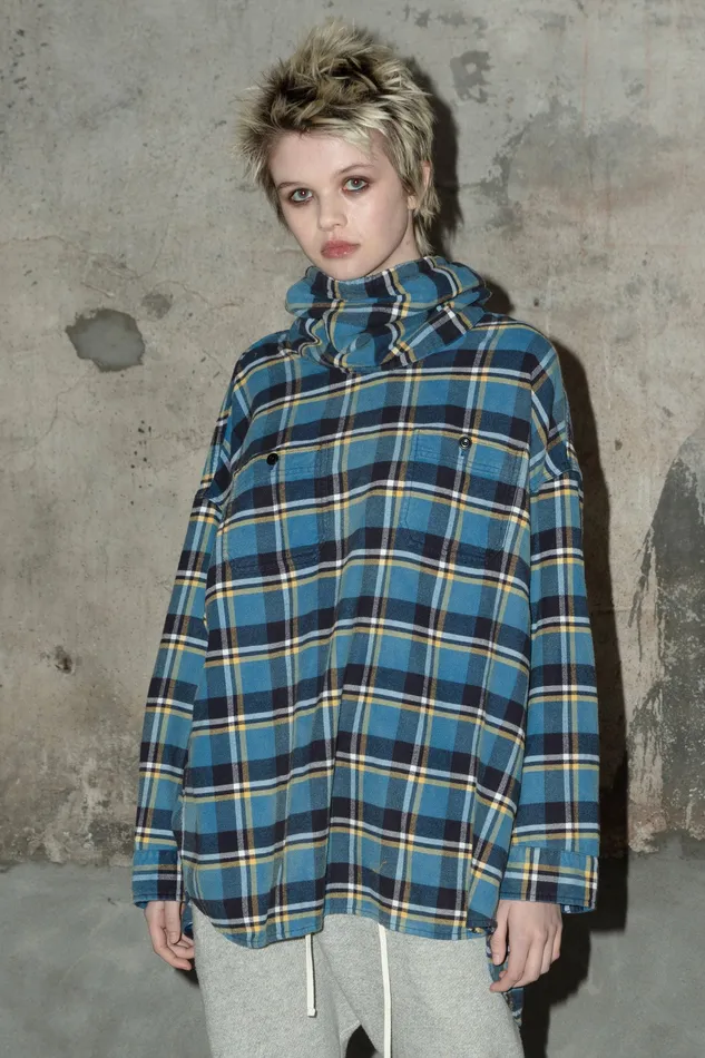 Women R13 R13 Maskup Flannel Workshirt Tops