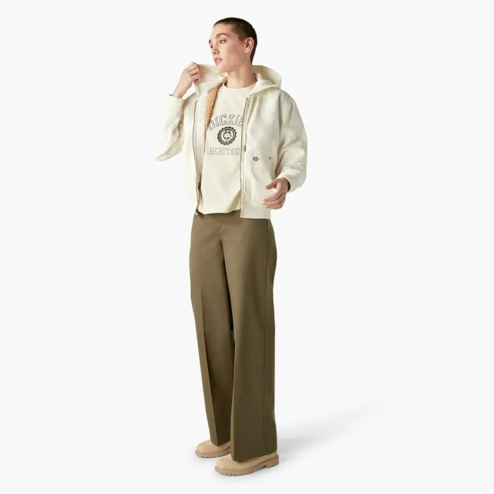 Womens Duck Canvas Fleece Lined Jacket Stonewashed Cloud Stonewashed Cloud s2c Women Dickies Coats and Jackets Womens Duck Canvas Fleece Lined Jacket Stonewashed Cloud Stonewashed Cloud s2c Women Dickies Coats and Jackets