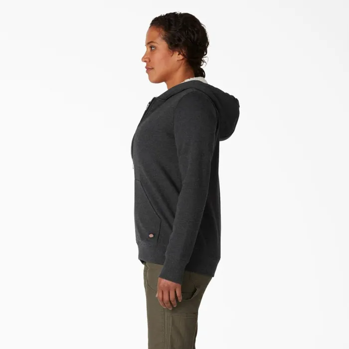 Womens High Pile Fleece Lined Hoodie Black Black kbd Women Dickies Hoodies and Sweatshirts Womens High Pile Fleece Lined Hoodie Black Black kbd Women Dickies Hoodies and Sweatshirts