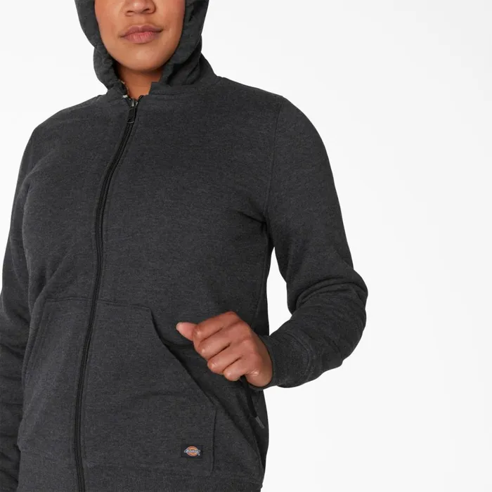 Womens High Pile Fleece Lined Hoodie Black Black kbd Women Dickies Hoodies and Sweatshirts Womens High Pile Fleece Lined Hoodie Black Black kbd Women Dickies Hoodies and Sweatshirts