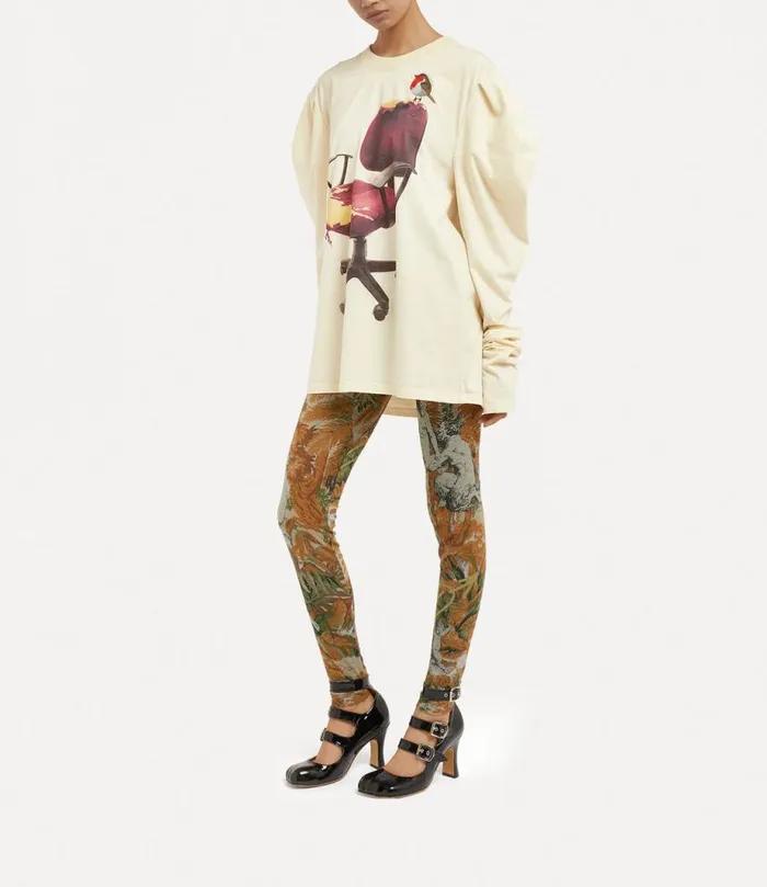 Women Saint Honore Top Redchairprint Vivienne Westwood Tops And Shirts Women Saint Honore Top Redchairprint Vivienne Westwood Tops And Shirts