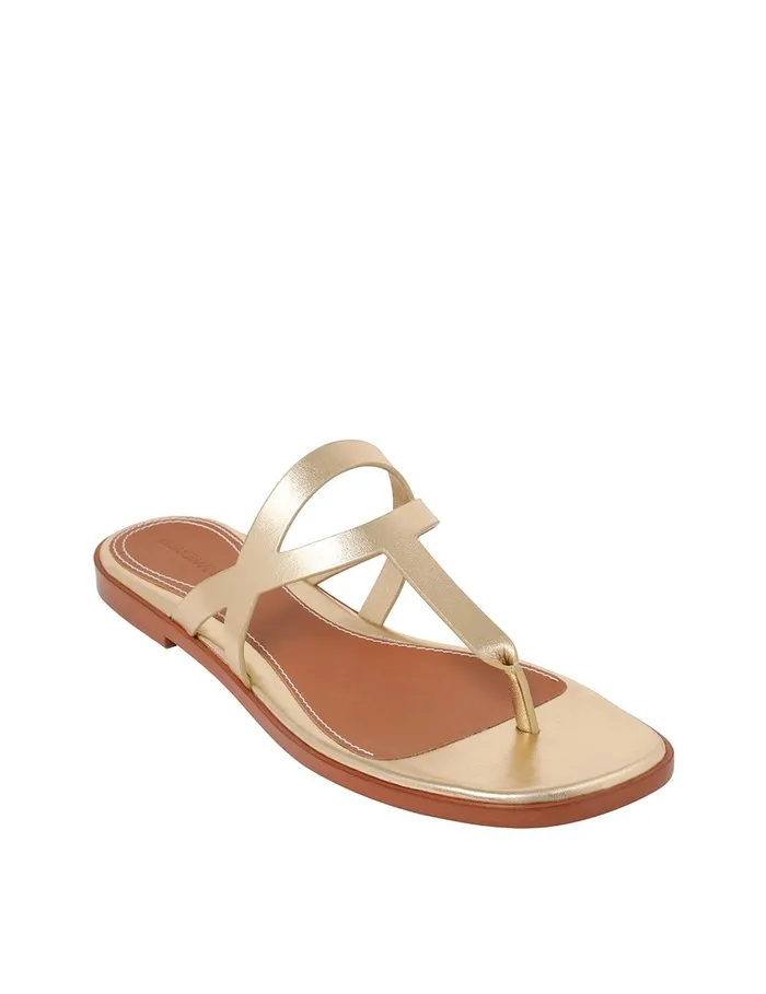 Women Sandals Zimmermann Bay Thong Gold