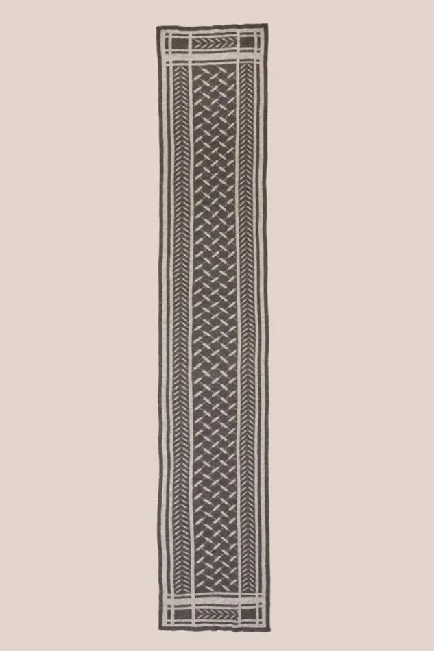 Women Scarfs and Triangles Lala Berlin Scarf Chuck 8211 Cashmere 8211 Light Grey