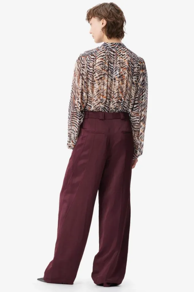 Women Shirts and Blouses Lala Berlin Blouse Baylin Viscose Zebra Shibori Women Shirts and Blouses Lala Berlin Blouse Baylin Viscose Zebra Shibori
