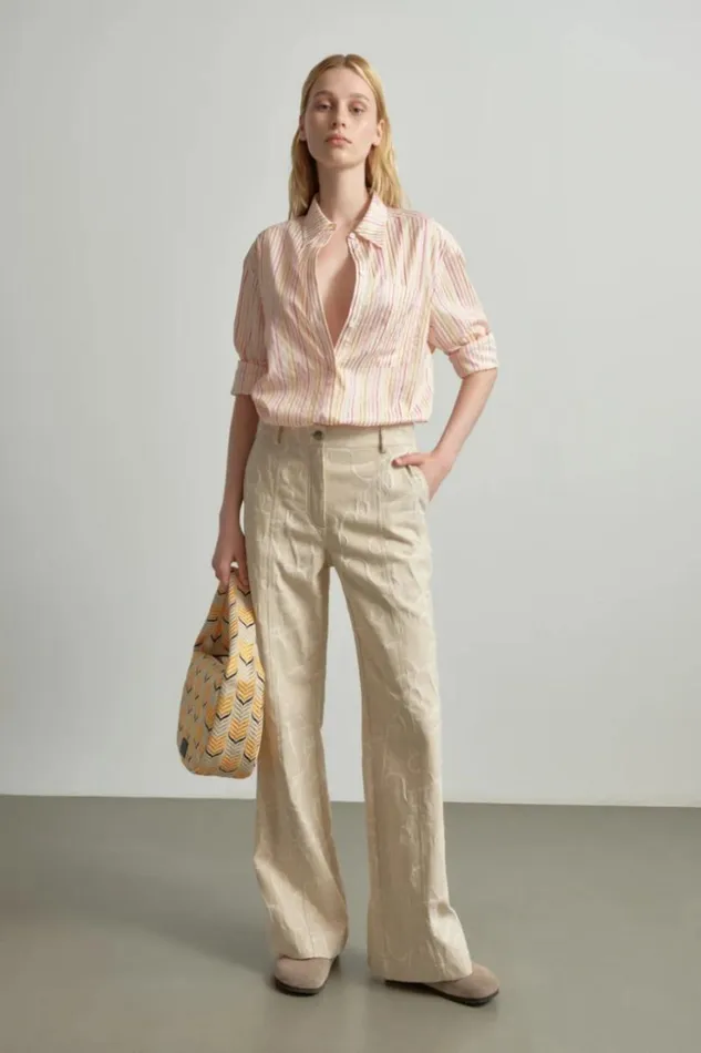 Women Shirts and Blouses Lala Berlin Blouse Biloxi 8211 Cotton Mix 8211 Multicolor Stripe Women Shirts and Blouses Lala Berlin Blouse Biloxi 8211 Cotton Mix 8211 Multicolor Stripe