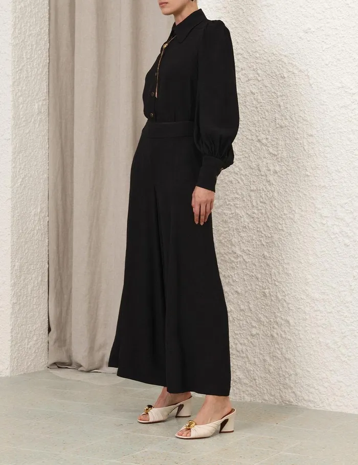 Women Shorts and Pants Zimmermann Culotte Black