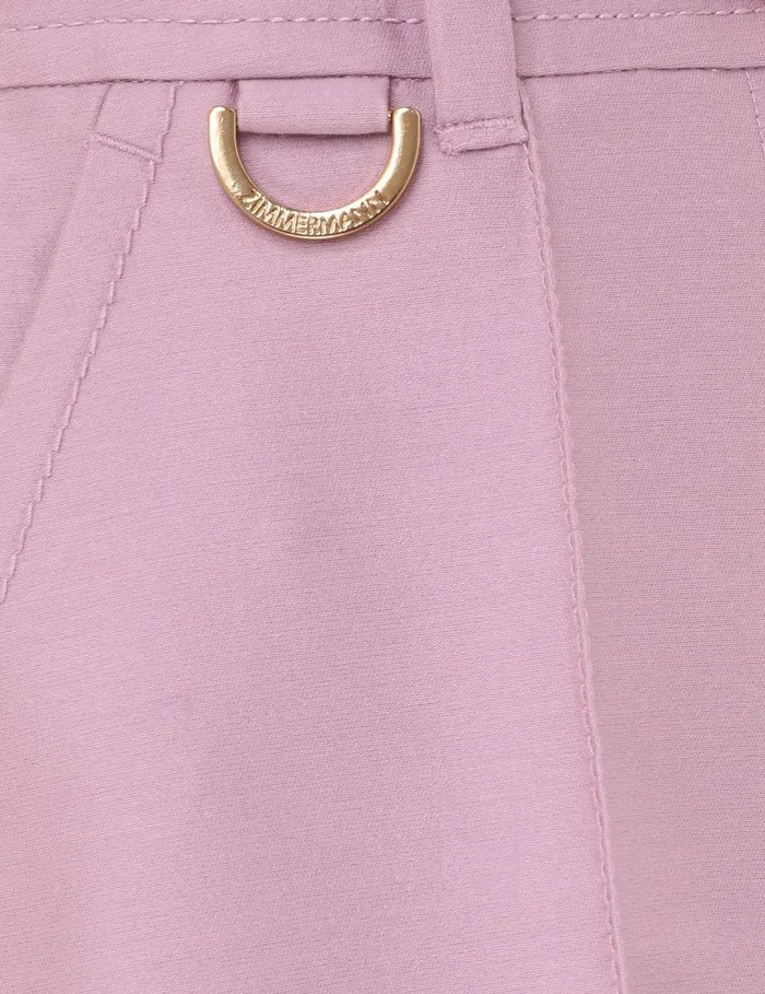 Women Shorts and Pants Zimmermann Illustration Wide Leg Pant Lilac