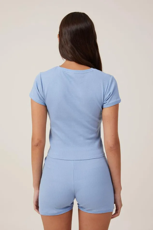 Women Shorts Cotton On Picot Pointelle Short Ocean Spray Women Shorts Cotton On Picot Pointelle Short Ocean Spray