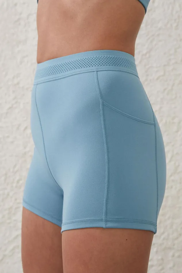 Women Shorts Cotton On Ultra Soft Elastic Waistband Shortie Short Stone Blue Women Shorts Cotton On Ultra Soft Elastic Waistband Shortie Short Stone Blue