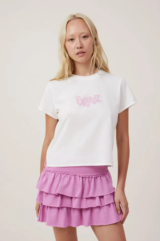 Women Skirts Cotton On Fleece Rara Skirt Digital Orchid